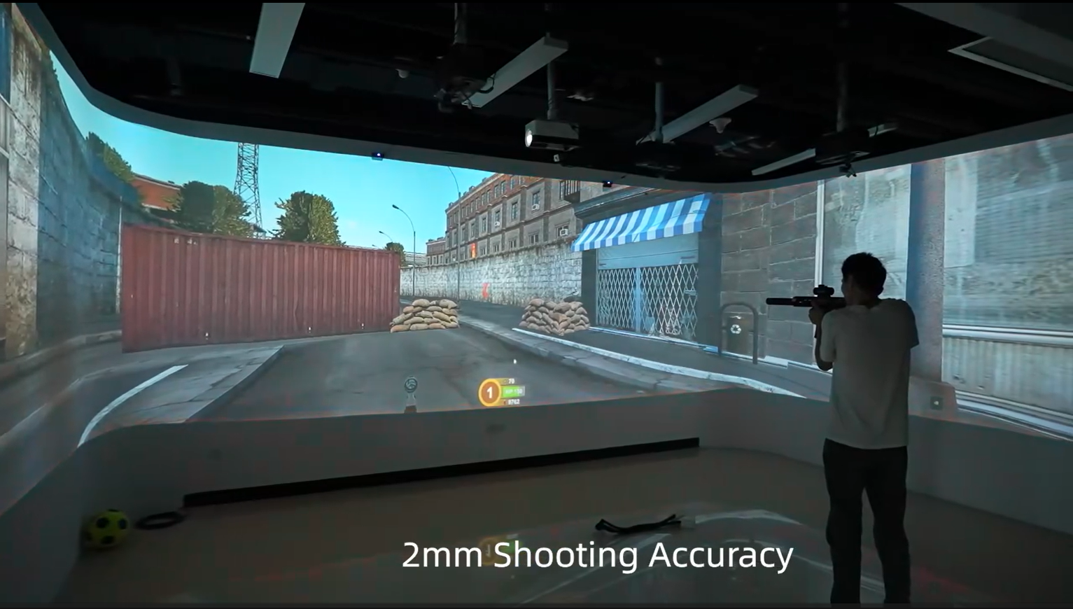 Multi-Mode Interactive Projection Shooting System