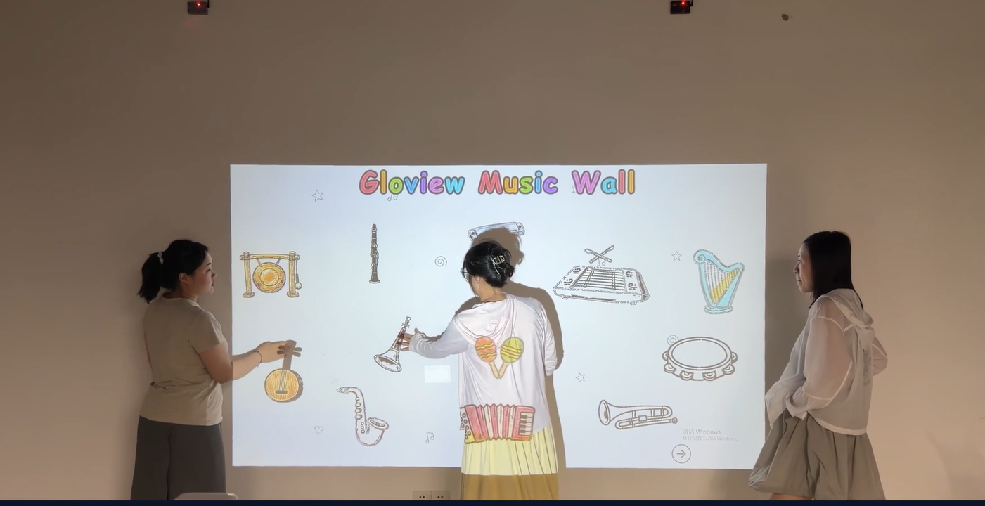 Interactive Musical Instrument Wall