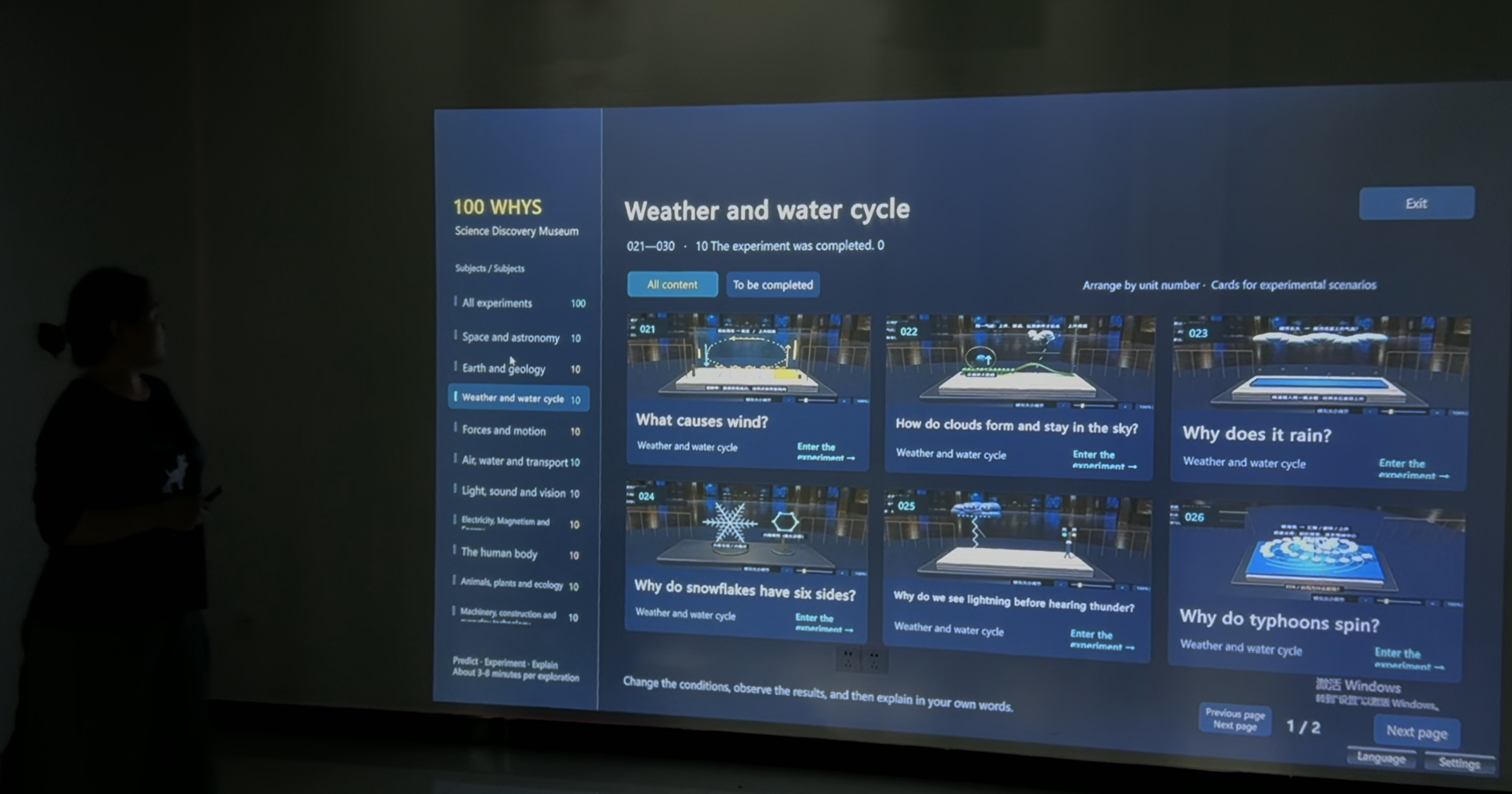 100 Whys — Interactive Science Exploration